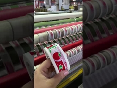 6 Rollen selbstklebende Bopp-Logo-Bänder mit 48 mm Breite