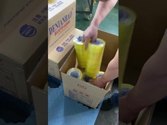 Transparentes Verpackungsteppich für Verpackungskartons