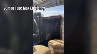 Jumbo-Verpackungsband mit Masseneffizienz