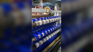 Dunkelblaues, individuelles Klebeband für sichere Verpackung