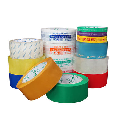 Ein guter Preis. Selbstklebendes Logo Farbband mit hoher Verklebbarkeit Verpackungskarton Versiegelungsteppich Online