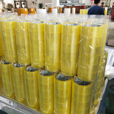 100y/200y/1000y klares gelbliches BOPP-Verpackungsteppich