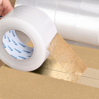 Einseitiges Acrylklebband für transparente Verpackungen