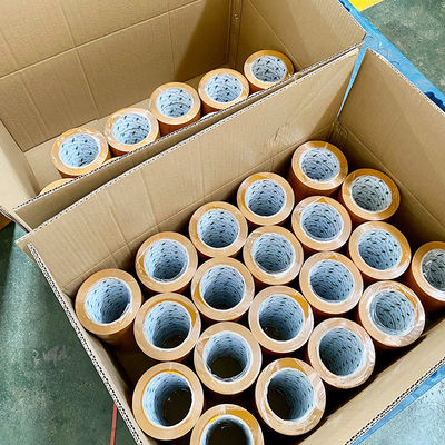 22 Jahre Fabrik Braunes Verpackungsteppich 48mm X 100m für Kartonversiegelungsteppich