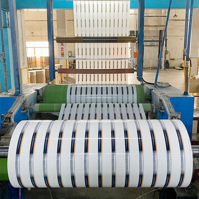Ein guter Preis. Druck Jumbo Roll Bopp Verpackungsteppich mit Acrylklebstoff für industrielle Verpackungen Online