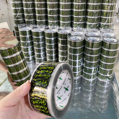 Ein guter Preis. 100y/200y/1000y Persönlich angepasste Klebstoffverpackung Karton Versiegelungsteppich Versand Online