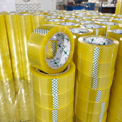 Ein guter Preis. BOPP Gelb Gelb Verpackungs Klebeband Hohe Klebkraft Siegelband Online