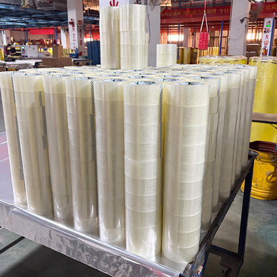 Ein guter Preis. Reinweiß transparente Heißverkaufende Plastik-Bopp-Verpackungsband-Fabrik Großhandel Online