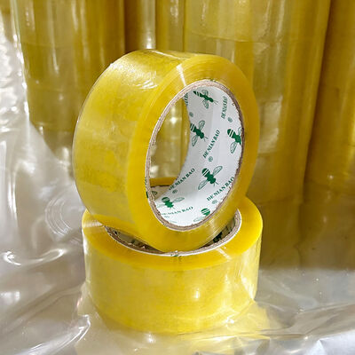 BOPP Sticky Roll Shipping Tape With Logo Carton Box Sealing Tape